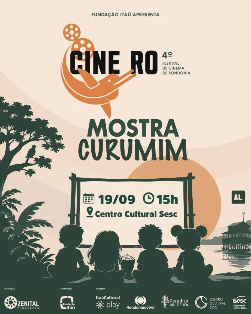 Mostra Curumim reúne sete filmes para crianças e famílias no CINE RO 2026