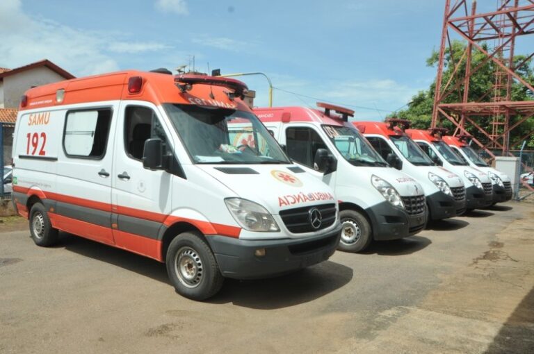 Renovada frota de veículos de saúde aumenta a cobertura e a eficiência do atendimento à população.